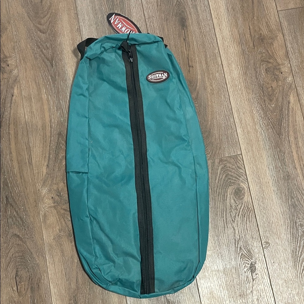 Teal Showman Bridle Halter Horse Bag